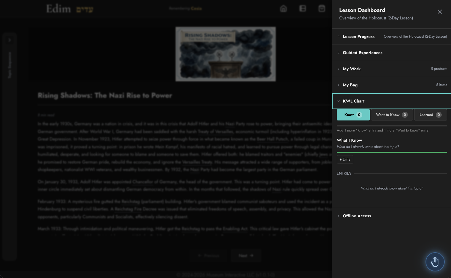 KWL Dashboard
